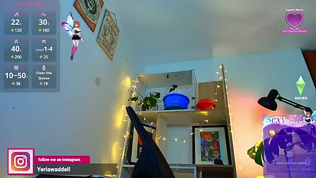 Yeriawaddell  online show from 02/11/25, 03:29