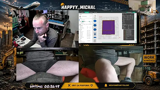 Snapshot of Happy_Michal chatting on 06/03/26, 07:00 Happy Michal online show from 06/03/26, 07:00