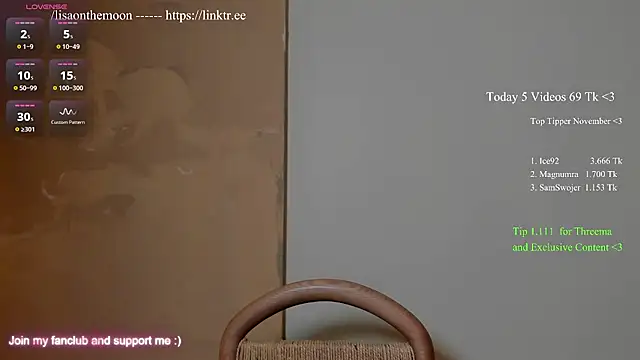 Lisaonthemoon online show from 11/16/25, 08:58