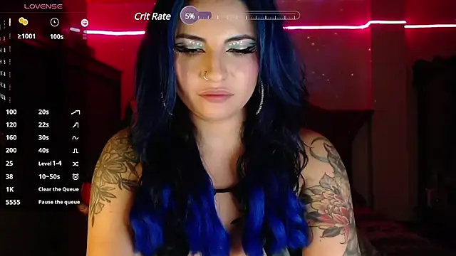 black wiidow online show from 02/22/25, 05:12