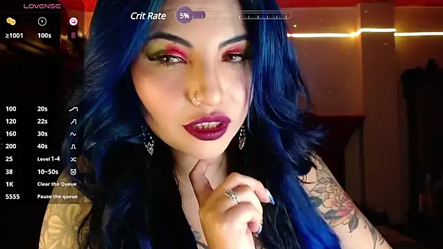 black wiidow online show from 02/25/25, 05:08