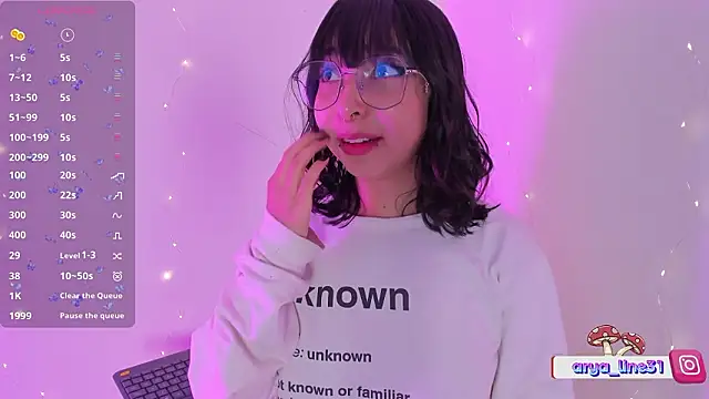 arysUwU online show from 03/18/26, 01:20