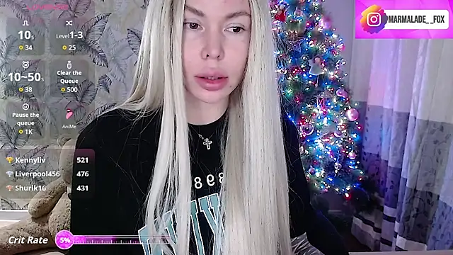 Marmalade Fox online show from 12/17/25, 04:57