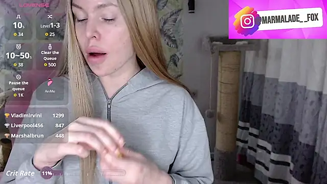 Marmalade Fox online show from 03/20/26, 03:50