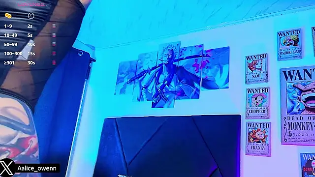 Aliceowenn online show from 01/13/26, 08:03