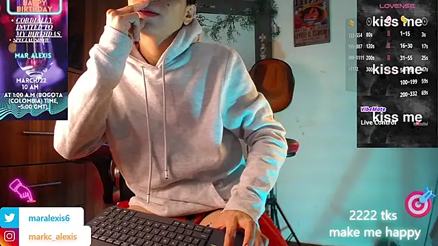 marckalexis online show from 03/12/25, 01:58