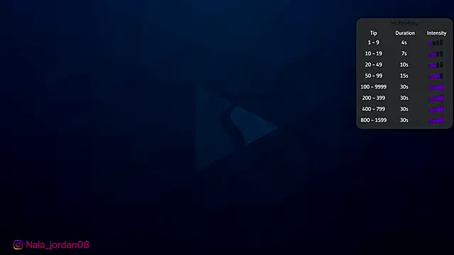 Nala j8 online show from 02/08/26, 12:30