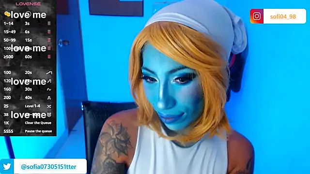 sofia rosse4 online show from 06/28/26, 01:55