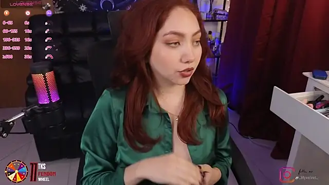Snapshot of LilyVelvett chatting on 01/13/25, 04:50 LilyVelvett online show from 01/13/25, 04:50