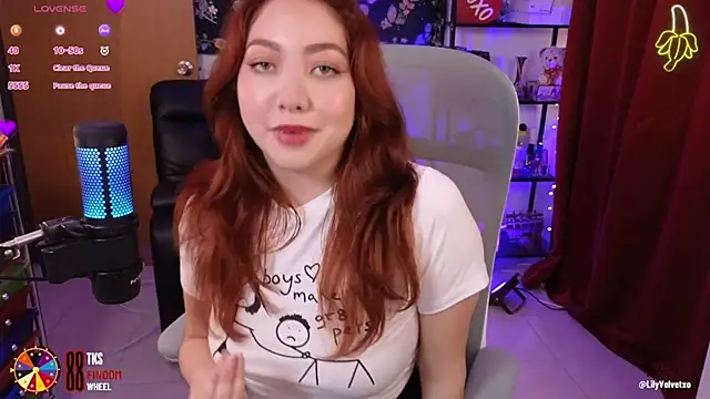 Snapshot of LilyVelvett chatting on 02/28/25, 04:54 LilyVelvett online show from 02/28/25, 04:54