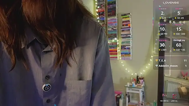 Addelin Moon online show from 03/19/26, 07:40