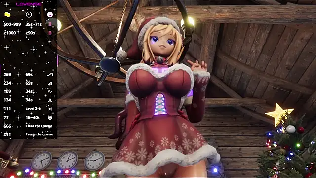 ElfieLove online show from 12/19/25, 05:20