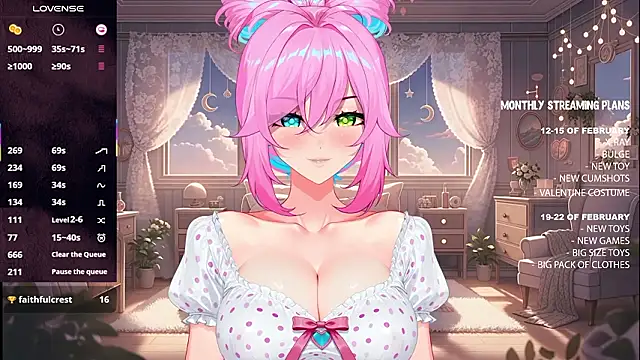 CosmicFaith online show from 02/08/26, 04:27