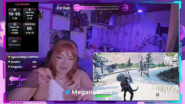 Snapshot of MegariaB chatting on 01/11/25, 07:06 MegariaB online show from 01/11/25, 07:06