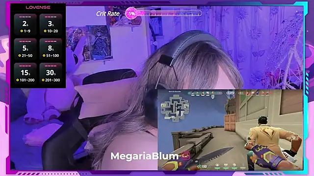 Snapshot of MegariaB chatting on 01/17/25, 04:28 MegariaB online show from 01/17/25, 04:28