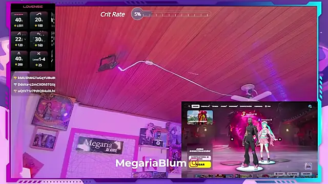 Snapshot of MegariaB chatting on 02/18/25, 07:54 MegariaB online show from 02/18/25, 07:54