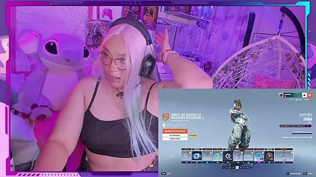 Snapshot of MegariaB chatting on 03/13/25, 04:38 MegariaB online show from 03/13/25, 04:38