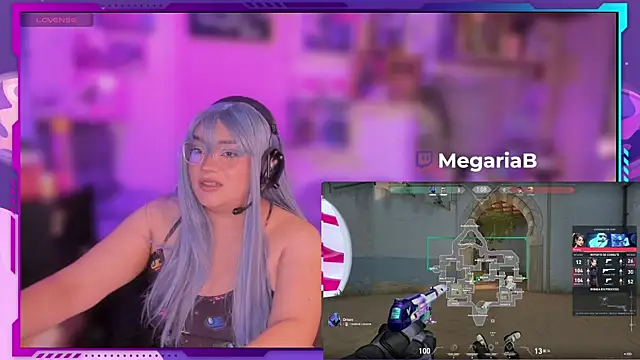 MegariaB online show from 12/04/25, 03:49