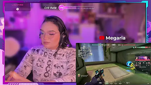 MegariaB online show from 12/15/25, 04:17