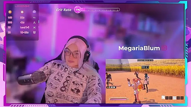 MegariaB online show from 02/19/26, 04:41