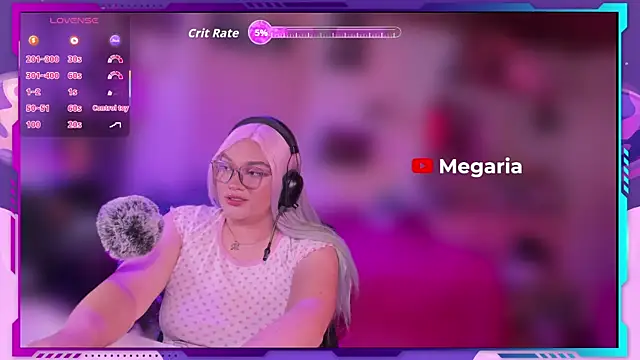 MegariaB online show from 04/21/26, 04:30