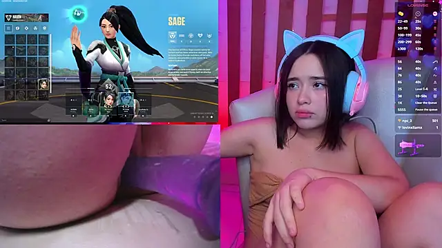 Ashley sa online show from 02/26/25, 01:32