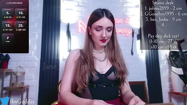 Snapshot of Jane_Goddess chatting on 01/19/25, 08:09 Jane Goddess online show from 01/19/25, 08:09