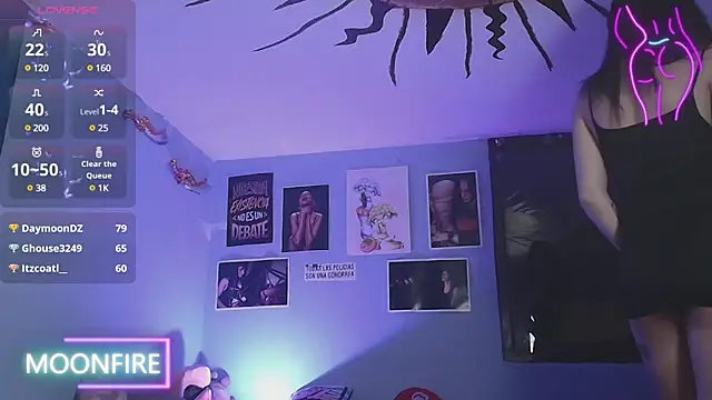 moonfiredancer online show from 01/13/25, 02:50