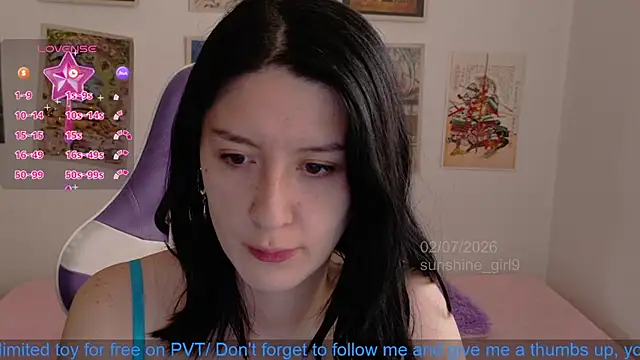 sunshine girl9 online show from 07/02/26, 05:08