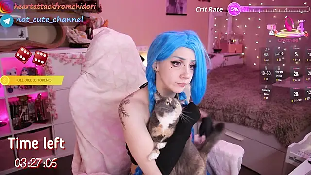 yourcutewaifu online show from 10/15/25, 12:44