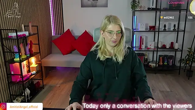 Amitiel Angel online show from 11/08/25, 08:07