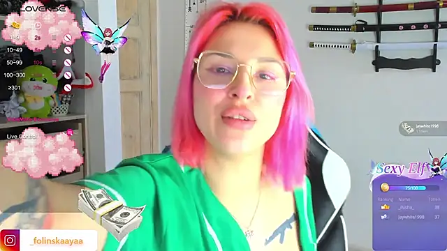 folinskayyya online show from 01/09/25, 09:16