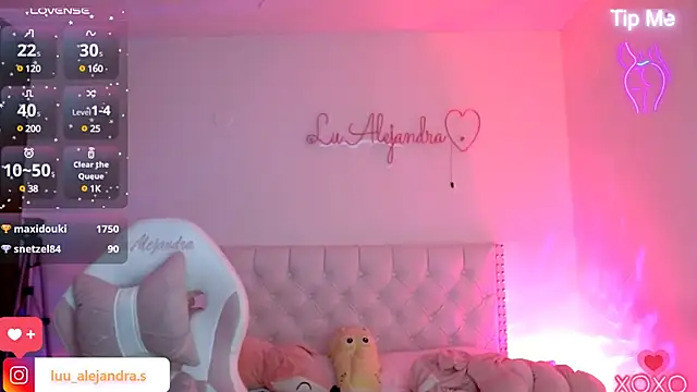 alee lenoxx online show from 02/18/25, 09:10