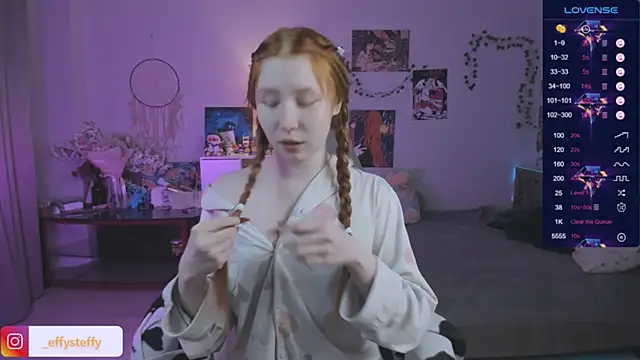 Snapshot of CallMeEffy1 chatting on 11/23/25, 05:57 CallMeEffy1 online show from 11/23/25, 05:57