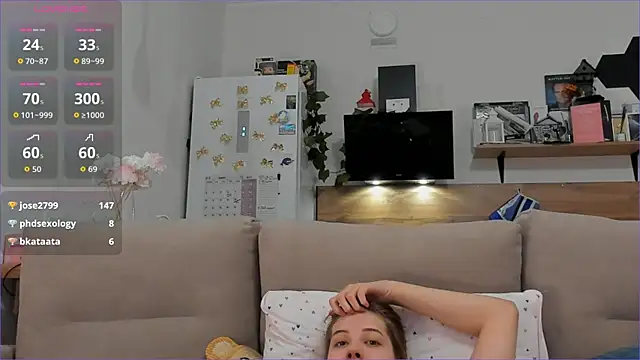 Girl alone home online show from 11/29/25, 04:43