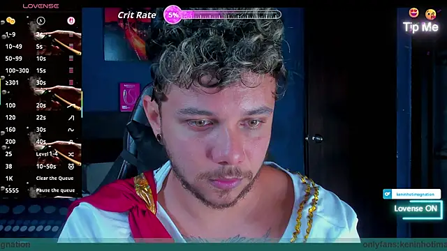 Snapshot of kenintoro chatting on 10/17/25, 07:49 kenintoro online show from 10/17/25, 07:49