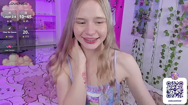 Milia Parker online show from 01/28/25, 02:21