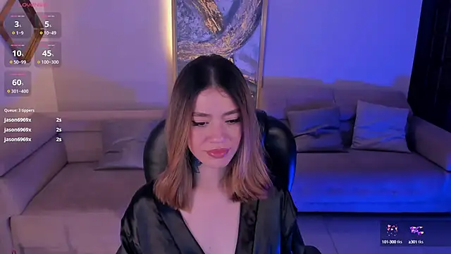 ViolettHansson online show from 03/01/25, 03:32