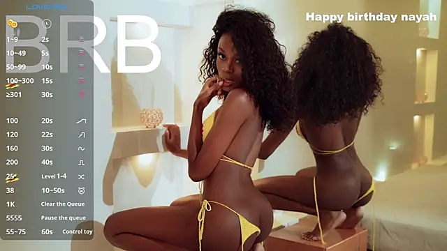 Nayah Dussa1 online show from 12/19/24, 09:38