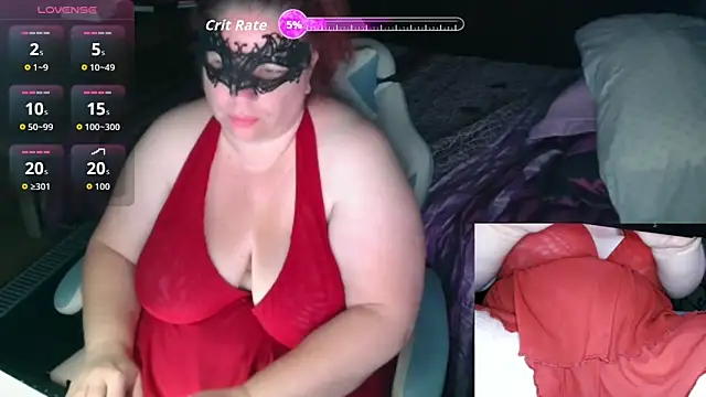 Snapshot of BBW-Ginger chatting on 09/29/25, 10:14 BBW-Ginger online show from 09/29/25, 10:14