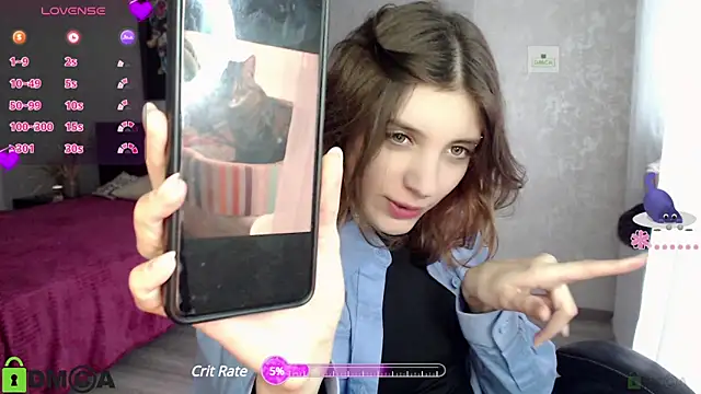 Snapshot of CherryBloom777 chatting on 12/24/24, 10:33 CherryBloom777 online show from 12/24/24, 10:33