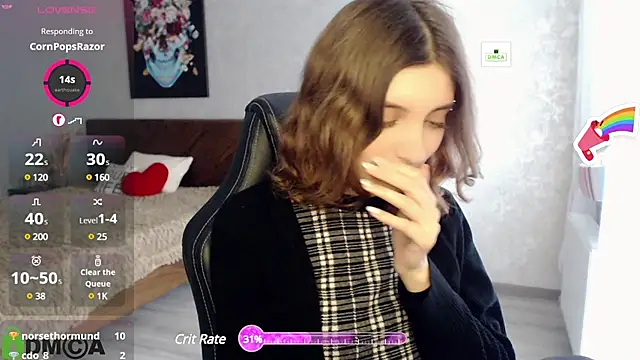 Snapshot of CherryBloom777 chatting on 01/17/25, 10:33 CherryBloom777 online show from 01/17/25, 10:33