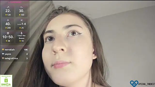 Ayesha Thebestt online show from 03/23/25, 02:04