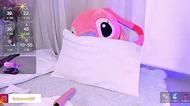 RolyLoren online show from 02/08/25, 03:30