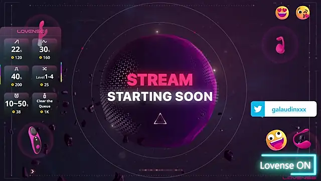 galaudin 3x  online show from 10/28/25, 08:07