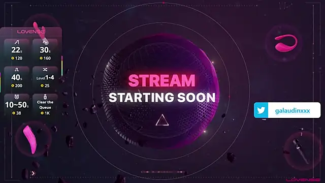 galaudin 3x  online show from 02/19/26, 08:32