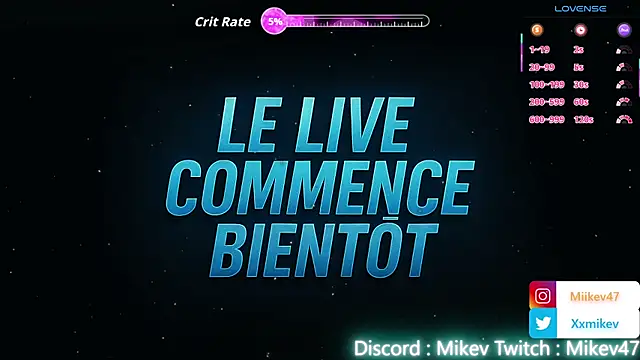 Mikev online show from 01/12/26, 06:57