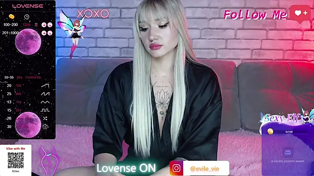 Eva Evile online show from 12/27/24, 12:34