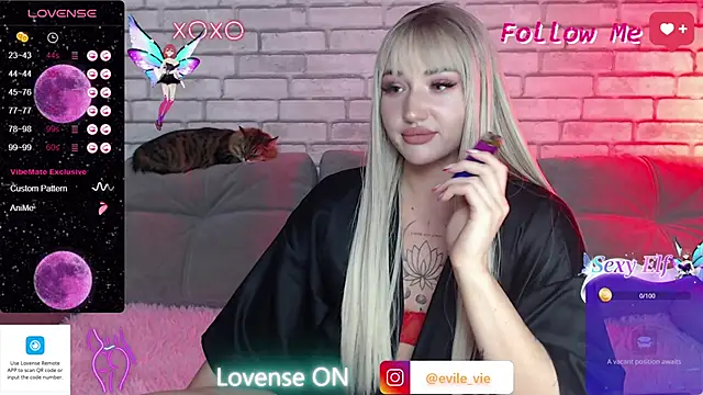 Eva Evile online show from 02/08/25, 02:27