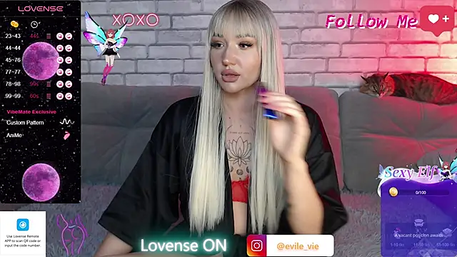 Eva Evile online show from 03/02/25, 09:42